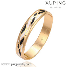 51396 xuping 18k gold elephant charm latest design daily wear bangle